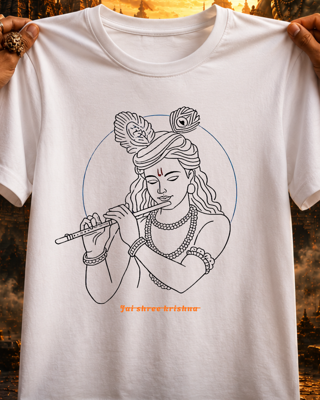 Krishna with flute
